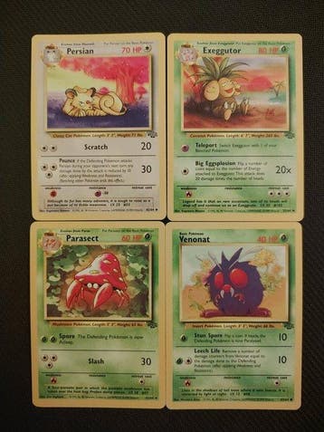 Pokémon - 57 Mixed collection - WOTC - Fossil, Jungle, Nieuw
