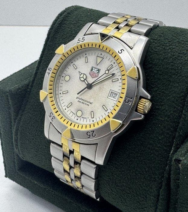 TAG Heuer - 1500 Series Professional 200 Meters - Sans prix, Handtassen en Accessoires, Horloges | Antiek