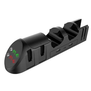 DrPhone NSD7 - 6 in 1 Oplaad Station– Compatibel Met, Verzenden, Nieuw