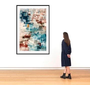 Dam Domido - Abstract Composition 35 - 120 x 80 cm