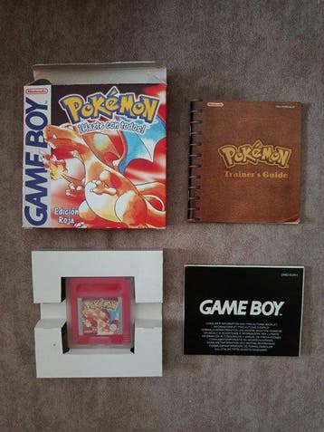 Nintendo - Gameboy Classic - Pokémon Edición Roja (Rosso) -, Games en Spelcomputers, Nieuw