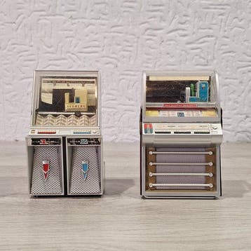 Seeburg Wurlitzer AMI Rock-Ola - Jukebox Miniatura Vintage