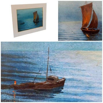 Paneel - Karton - Marina - ca. 1930