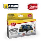 Ammo-Mig Railcenter R.1007 verfset Classic American Railroad, Hobby en Vrije tijd, Overige merken, Gelijkstroom, Verzenden, Overige typen
