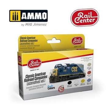 Ammo-Mig Railcenter R.1007 verfset Classic American Railroad, Verzenden, Overige typen