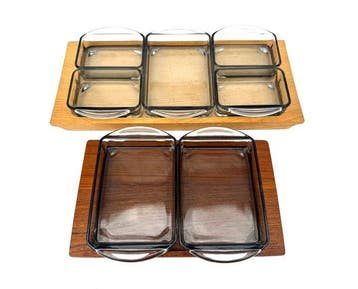 Holmegaard - danish design - Plateau de service (2) -, Antiek en Kunst