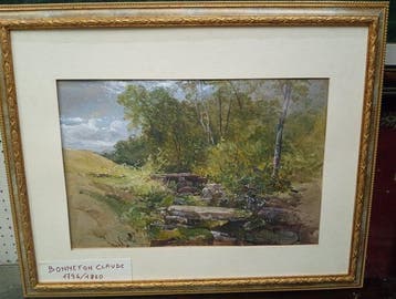 Bonnefon Claude (1796-1860) - Ruscello di montagna
