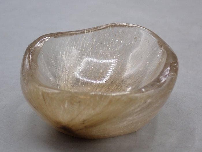 Kom - Rutilated quartz - Steen, Collections, Minéraux & Fossiles
