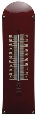 Thermometer Blanco bordeaux rood, Verzamelen, Merken en Reclamevoorwerpen, Verzenden, Nieuw