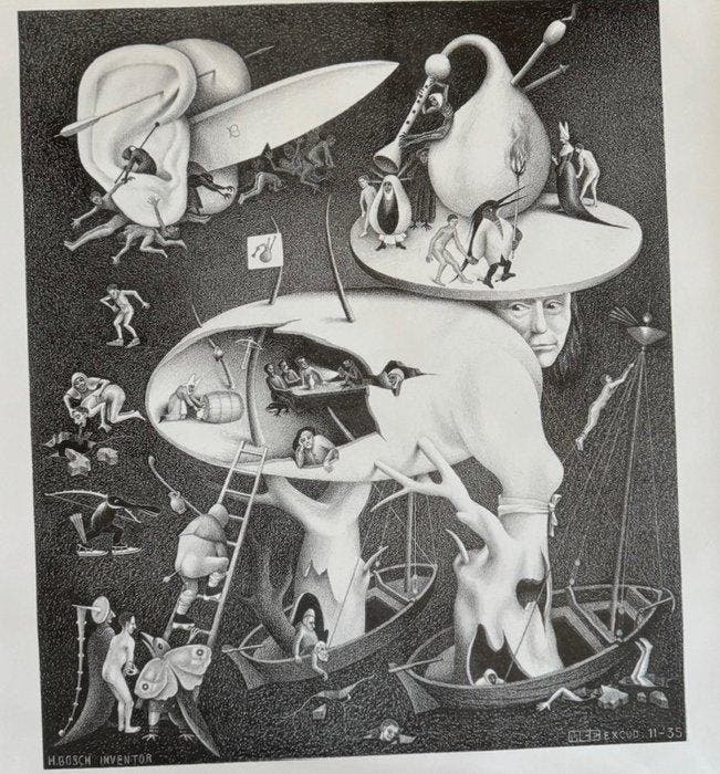 M.C. Escher (1898-1972), after - Hell, Antiek en Kunst, Antiek | Overige Antiek