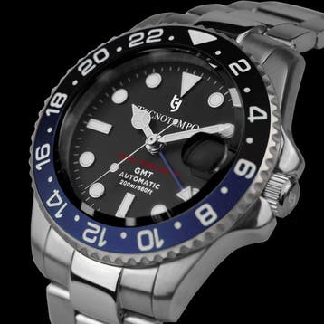Tecnotempo - - GMT Dual Time Zone 200M - Limited Edition -, Nieuw