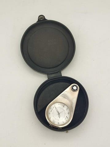 Horloge de bureau - Montblanc - Acier - 2000-2010 - Montre