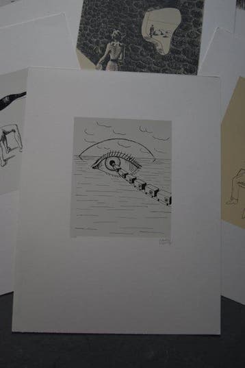Maurice Henry (1907-1984) - 7 serigrafie surrealiste