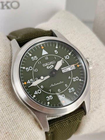 Seiko - 5 Sports Military - Sans prix de réserve - SRPH29K -