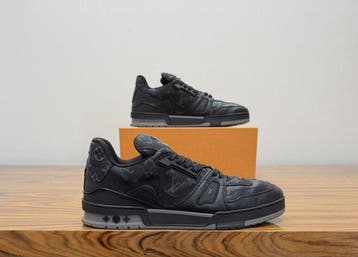 Louis Vuitton - LV Trainer x Nigo Black Denim - Sneakers -