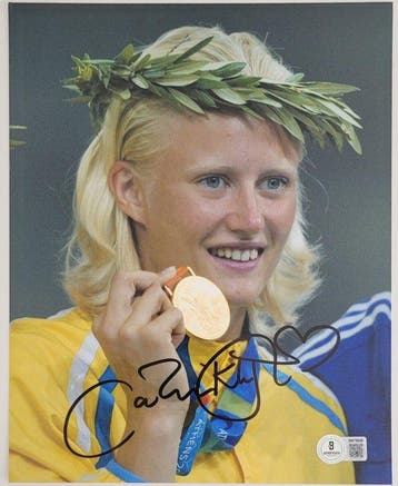 Jeux Olympiques - Carolina Klüft - Photographie