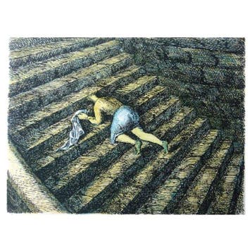 Roland Topor (1938-1997) - Lescalier