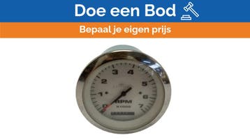 Bieden: VDO Uttern Tachometer with engine hour, Ophalen of Verzenden
