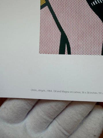 Roy Lichtenstein (after) - (1923-1997), Ohhh… Alright..,