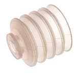 50mm Soufflet Silicone Clair Ventouse Course 30mm, Verzenden
