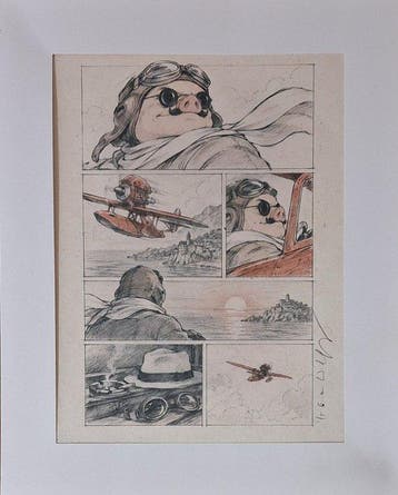 Emma Wildfang - Porco Rosso - Series -ICONIC PANELS, Nieuw