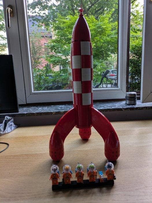 Lego Set - 21367 - Ideas (CUUSOO) - Tintin Moon Rocket, Enfants & Bébés, Jouets | Duplo & Lego
