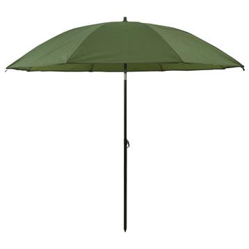 vidaXL Vissersumbrella 218 x 185 cm Oxford Polyester Geel, Verzenden, Nieuw