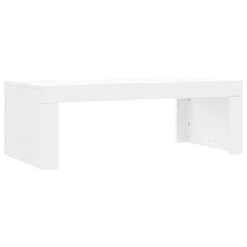 Salontafel Wit 102cm - Retour deal: weg is weg!, Verzenden