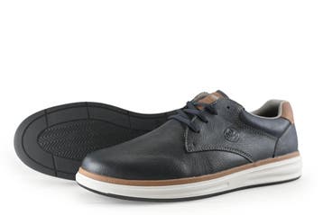 Rieker Veterschoenen in maat 46 Blauw, Zo goed als nieuw, Rieker, Veterschoenen, Verzenden