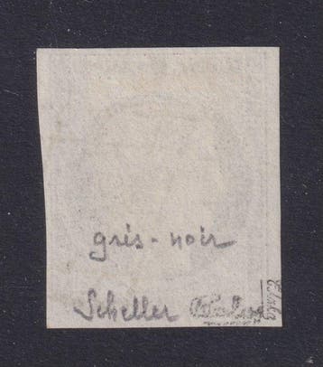 Frankrijk 1849 - Cérès eerste serie, nr. 3c (grijszwart),, Gestempeld