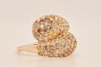 Zonder minimumprijs - Ring - 14 karaat Geel goud - 1.98ct.