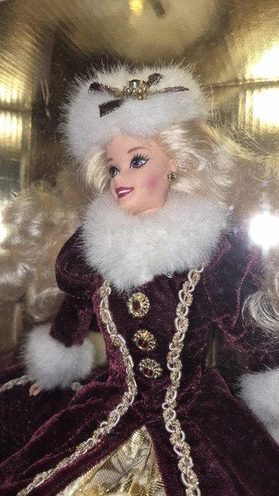 Mattel - Barbiepop Barbie happy holidays 1996 special, Antiek en Kunst, Antiek | Speelgoed