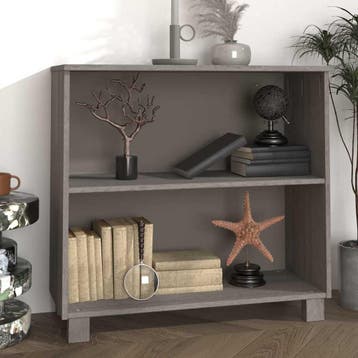 vidaXL Dressoir HAMAR 85x35x80 cm massief grenenhout, Verzenden, Nieuw