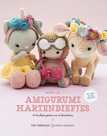 Amigurumi hartendiefjes 9789463830935 Erinna Lee, Verzenden, Zo goed als nieuw, Erinna Lee