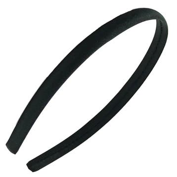 Fako Fashion - Diadeem - Satijn - 10mm - Zwart, Verzenden