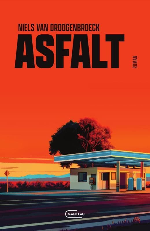 Asfalt 9789022342015 Niels Van Droogenbroeck, Boeken, Romans, Gelezen, Verzenden