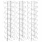 vidaXL Schanskorf plantenbakken 3 st verhoogd 30x30x150 cm, Tuin en Terras, Verzenden, Nieuw