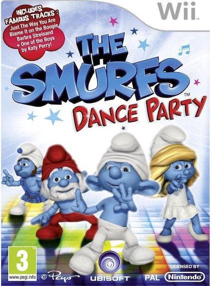 De Smurfen Dance Party (Wii Games), Games en Spelcomputers, Games | Nintendo Wii, Zo goed als nieuw, Ophalen of Verzenden