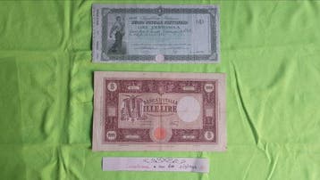 Italië. - 1.000 Lire 21/03/1946 Luogotenenza Grande M
