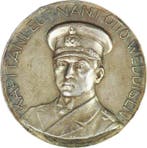 Duitsland. Silver Medal 1914 Kapitänleutnant Otto Weddigen,