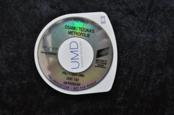 Osamu Tezukas Metropolis UMD TESTMOLD Sony PSP, Verzenden