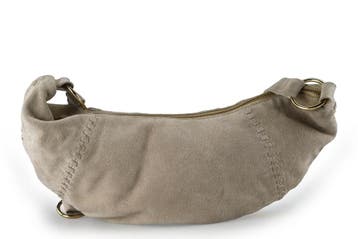 Manfield Schoudertas Bruin, Handtassen en Accessoires, Tassen | Damestassen, Verzenden, Gebruikt, Bruin