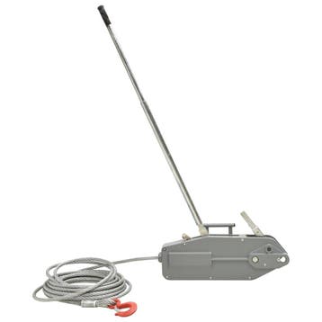 vidaXL Lier met staalkabel 3200 kg, Verzenden, Nieuw