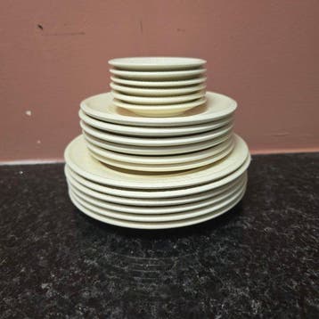 Wedgwood - John Goodwin - Bord (18) - Edme - Porselein -