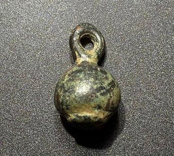 Époque Viking Bronze Amulette rare des guerriers façonnée en