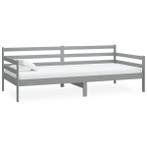 Grijze slaapbank 90x200 | Retour deal | Ruim 47% korting, Huis en Inrichting, 90 cm, Eenpersoons, Verzenden, Zo goed als nieuw