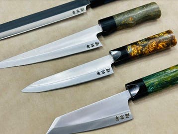 Burja, Kiritsuke, Santoku & Bunka - Keukenmes - Burja,