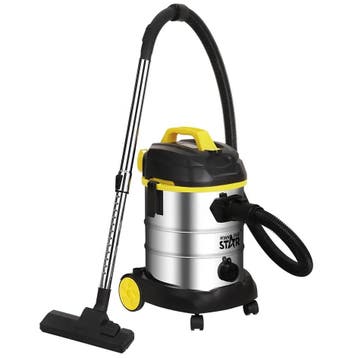 Winning Star ST-5034 - Nat- en Droogstofzuiger - 1600W - 25, Ophalen of Verzenden, Nieuw