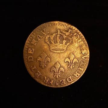 Franse koloniën. 2 Sous 1789-A Colonie de Cayenne. Fautée