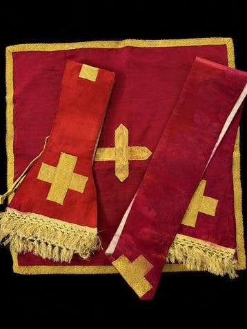 Stola (gewaad) (4) - Antiek - Zijde - 1850-1900 - Zwarte